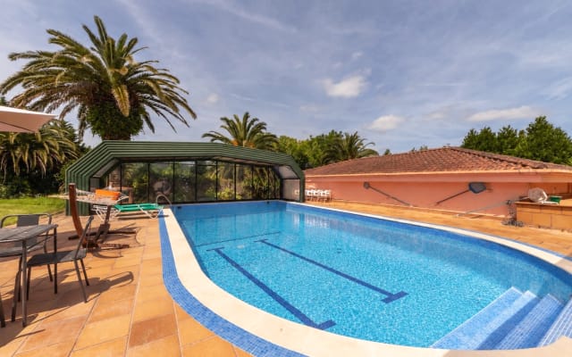 Gartenzimmer im Basquepalace. Privatsphäre, Diskretion und Ruhe.
