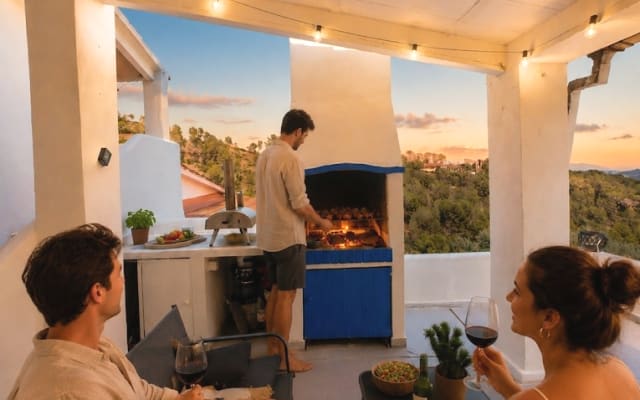 Vina del mar's listing on misterb&b - BBQ