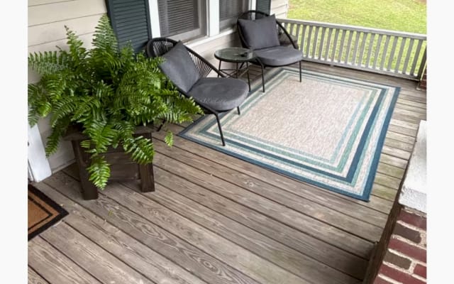 ¡Este piso tan carismático en pleno centro de Milledgeville (Georgia)!