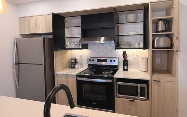 Appartement « Prisme » 2 chambres à Québec | bail flexible | charges...