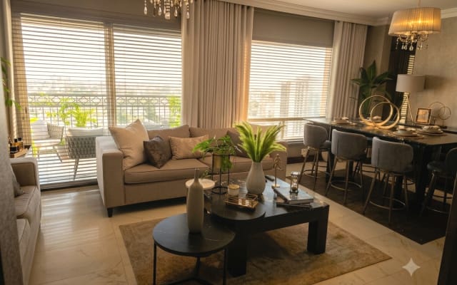 apartamento acolhedor e agradável com vistas fantásticas numa zona...