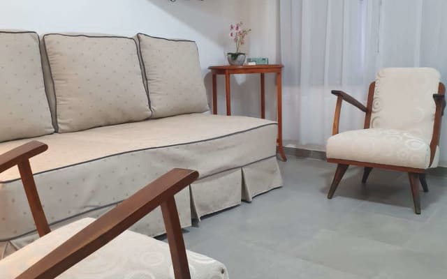 Apartment 1 at Heart Viedma. Ground floor, bright, one bedroom.