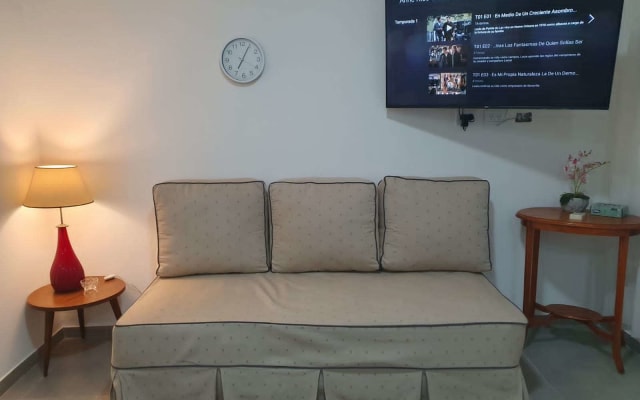Apartment 1 at Heart Viedma. Ground floor, bright, one bedroom.