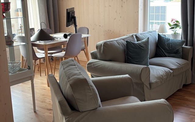 Brand new building in Hyllie with large balcony near CPH and Malmö.