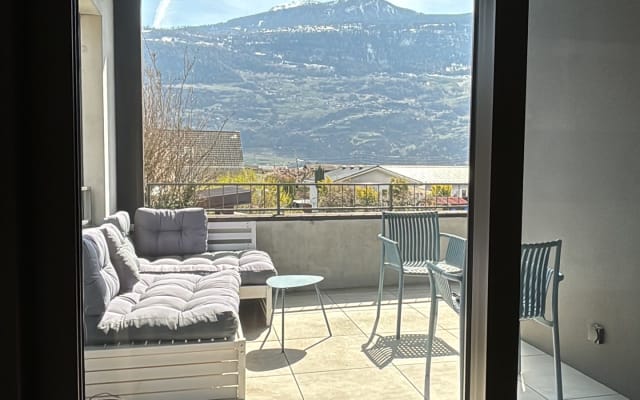 Alojamento moderno e minimalista no coração dos Alpes, ideal para...