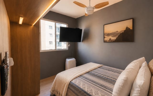 Stadtzentrum von Rio de Janeiro | Queensize-Bett | Sauna | Strand...