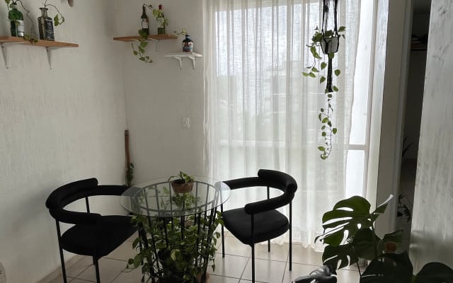 A lovely apartment surrounded by nature.