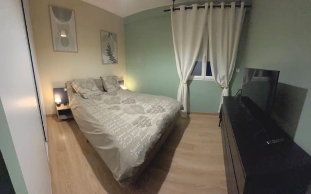 Beautiful apartment in a quiet location with no direct views from...