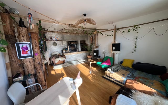 Appartement dans ancienne ferme rénové avec jardin et très poche forêt