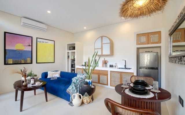 Romantische Loft-Villa mit 1 Schlafzimmer und privatem Pool | Kleidung