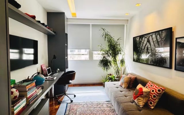 Chambre dans un appartement d'architecte à Copacabana, au poste 6