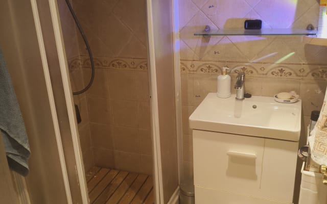 room in an attic apartment