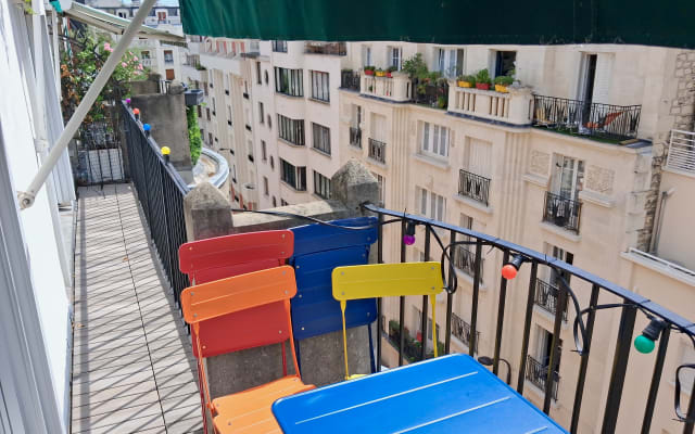 Bright apartment with a terrace