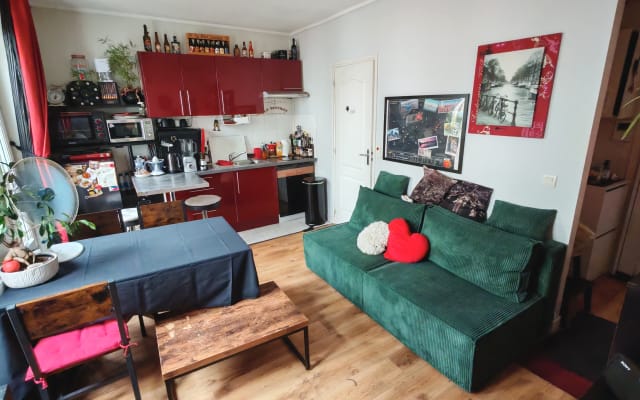 Couch in a nice flat