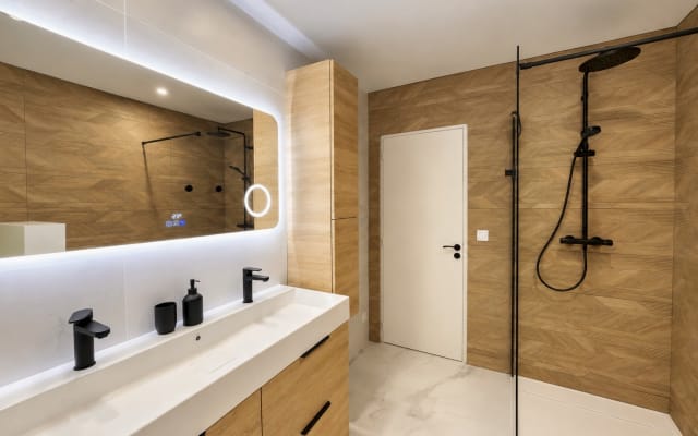 Villa de 190 m2, capacidad máxima de 14 personas, playa a 5 minutos