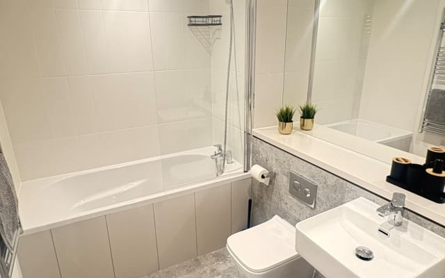 Luxury Dublin City Centre apartment - private or shared room options.