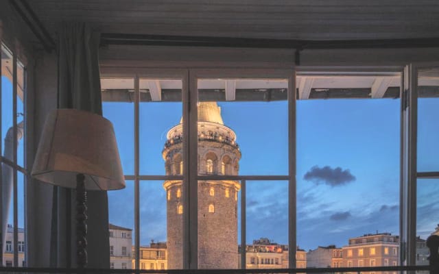 Superbe appartement avec vue à 360° sur Istanbul, à Galata