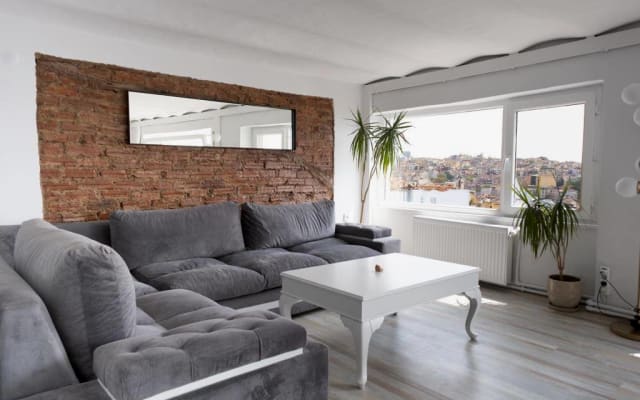 Superbe appartement avec vue à 360° sur Istanbul, à Galata
