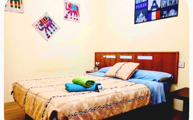 A large, comfortable room where you'll feel right at home