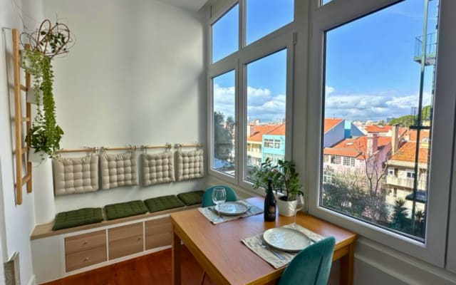 My home is in a queer neighborhood in Lisbon. It's charming and...