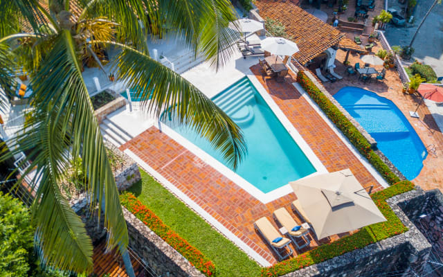 Villa direkt am Meer mit Personal, Aussicht, Schlafzimmern und Klimaanlage - Foto 7