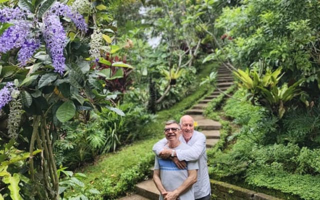 Seu refúgio particular na selva para viajantes gays em Bali.