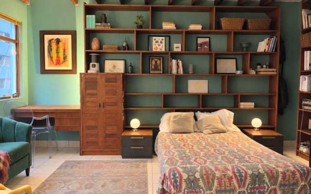 Spacious and cozy room with a terrace in Miraflores