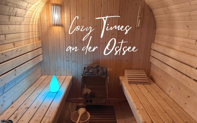 Rifugio "Hygge" sul Mar Baltico per gruppi e famiglie, con sauna e...