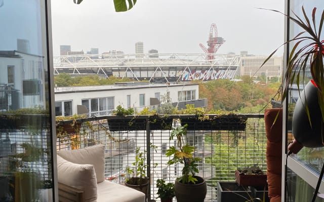 Spacious apartment in East London, near Stratford