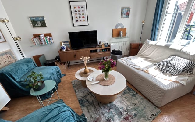 Churchill, Lille - living room, sofa bed for 2 people