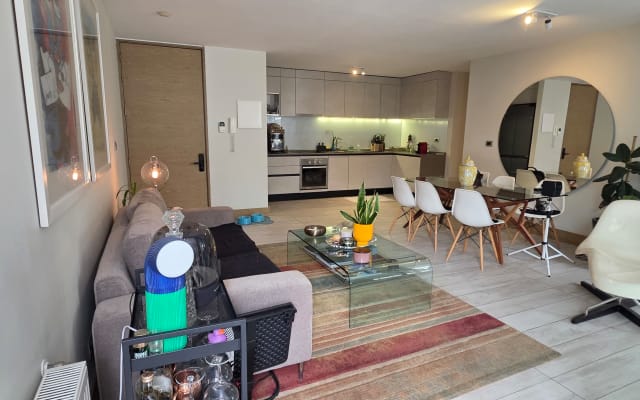 Modern and in a good location.