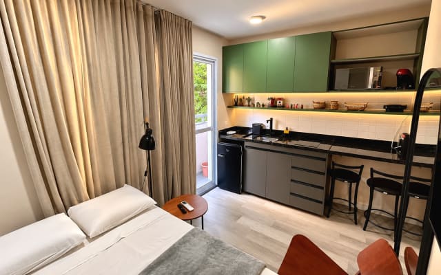 Studio moderne et LGBTQ-friendly à AV Paulista, à quelques pas