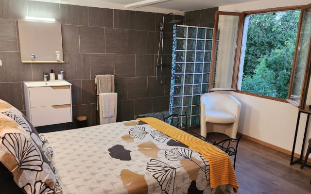 Loft du Moulin: camera di design e terrazza sul tetto XXL a Der