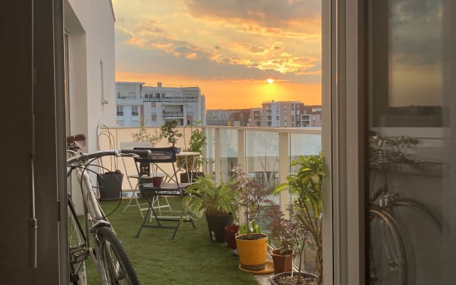 Bel appartement balcon tranquille