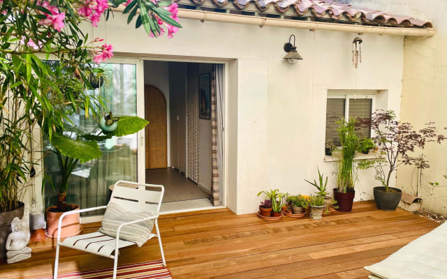 L'annuncio di Didier su misterb&b - Ampia terrazza in comune con il proprietario