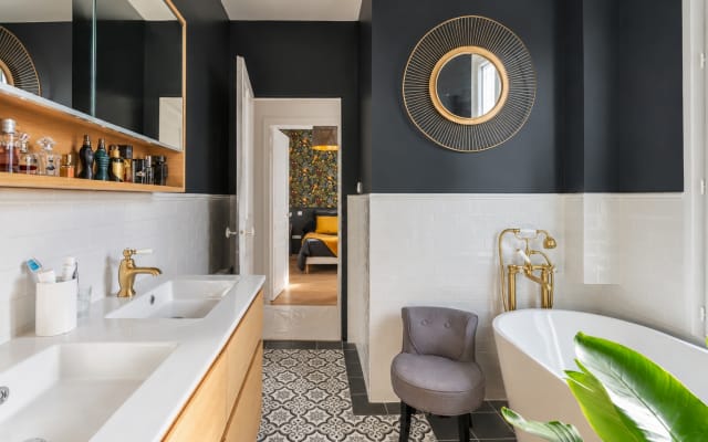 Quarto em uma casa grande e incomum, Paris - La Défense