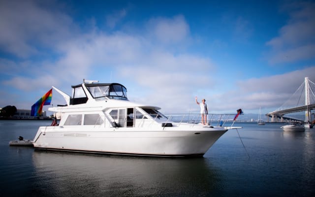 Private Luxury Yacht on the San Francisco Bay