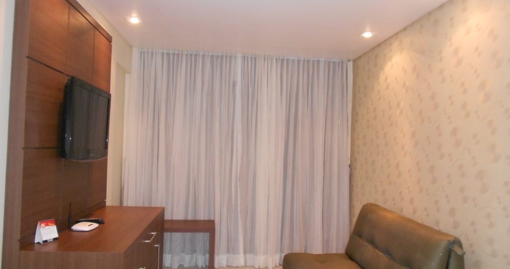 LUXUOSO QUARTO E SALA MOBILIADO/Luxury Flat in front of the Beach - Foto 6