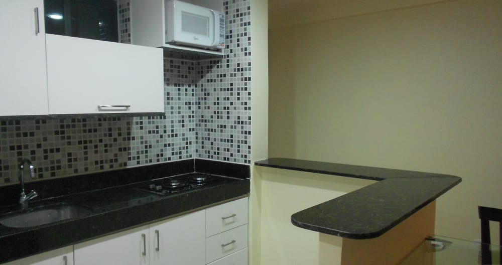 LUXUOSO QUARTO E SALA MOBILIADO/Luxury Flat in front of the Beach - Foto 10