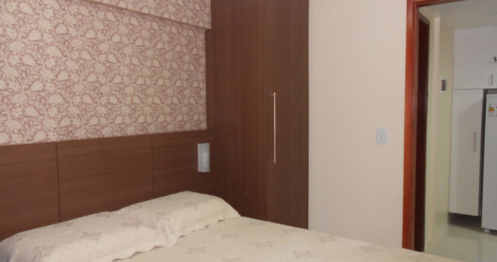 LUXUOSO QUARTO E SALA MOBILIADO/Luxury Flat in front of the Beach - Foto 11