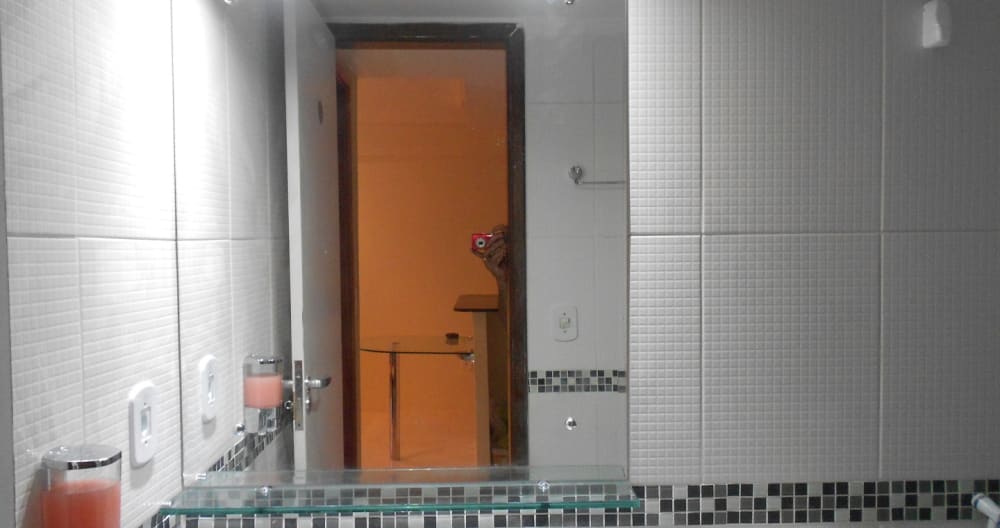 LUXUOSO QUARTO E SALA MOBILIADO/Luxury Flat in front of the Beach - Foto 13