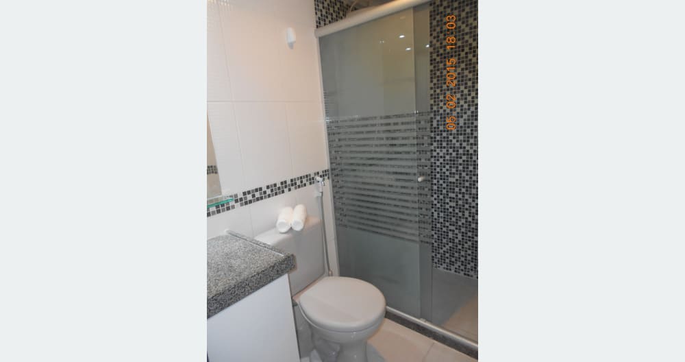 LUXUOSO QUARTO E SALA MOBILIADO/Luxury Flat in front of the Beach - Foto 15