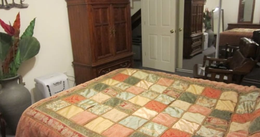 Basement bedroom with full bath - Picture 9