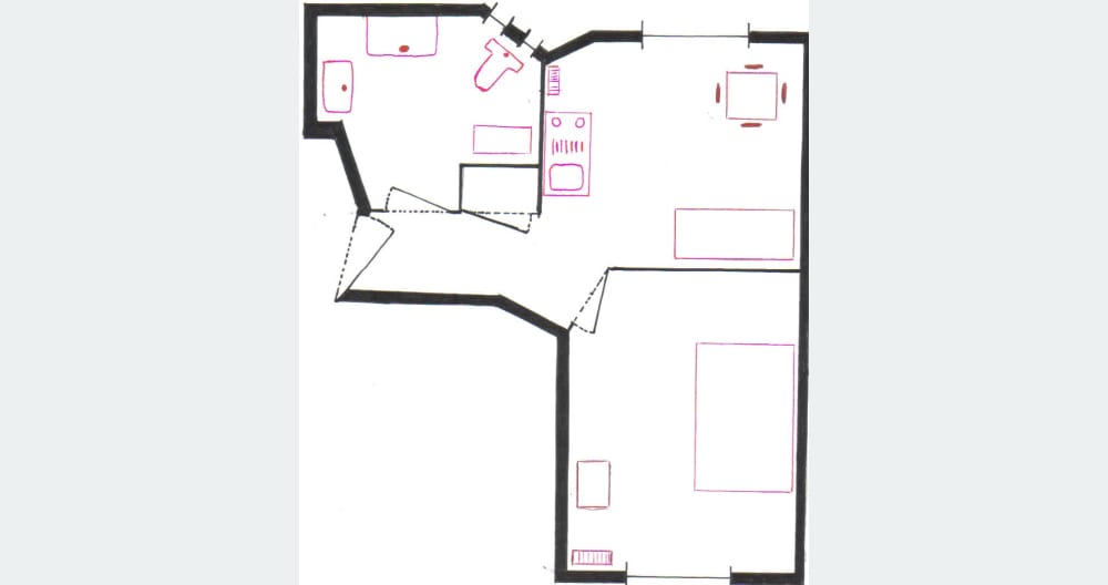 Charming one bedroom apartment in the Bastille area - Foto 7