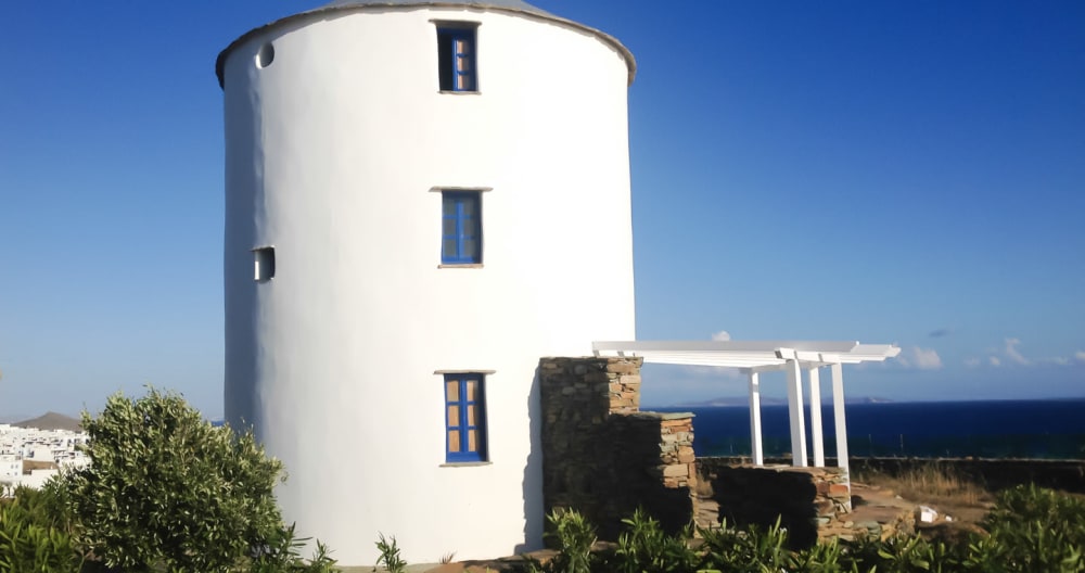 Windmill by the sea in Tinos - Foto 1