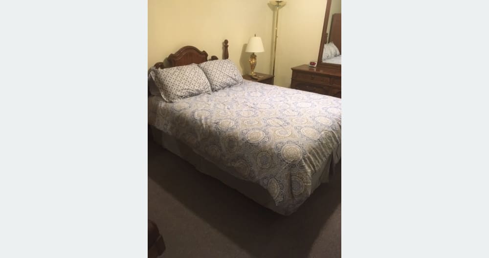 Basement bedroom with full bath - Picture 1