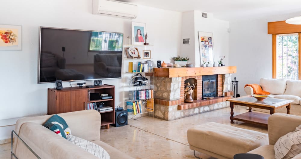 Dormitorio en villa con piscina, sauna, gran jacuzzi y chimenea. - Foto 19
