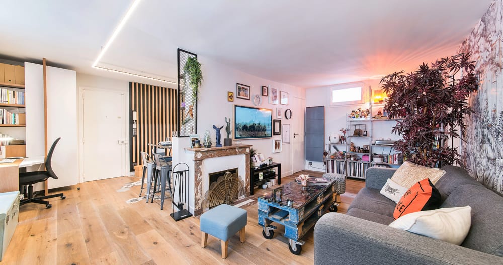 Gemütliche Wohnung im Herzen der Fußgängerzone von Paris - Foto 1