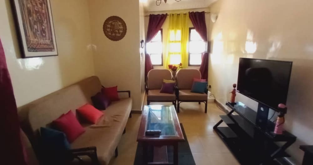 Bel Appartement Meublé de 2 chambres salon à Sicap, Mermoz VDN à Dakar - Photo 2