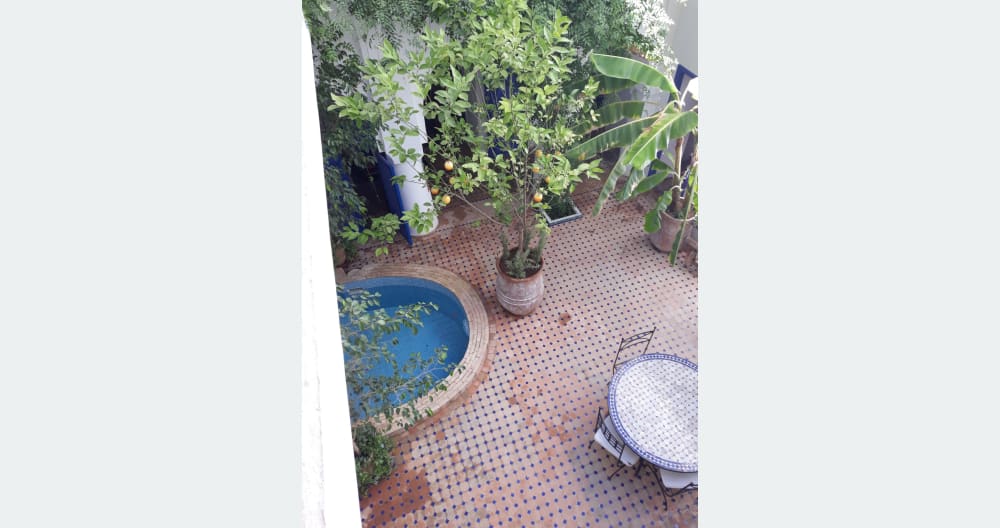 Chambres d'Hôtes dans 1 beau Riad authentique dans la Médina Marrakech - Photo 4